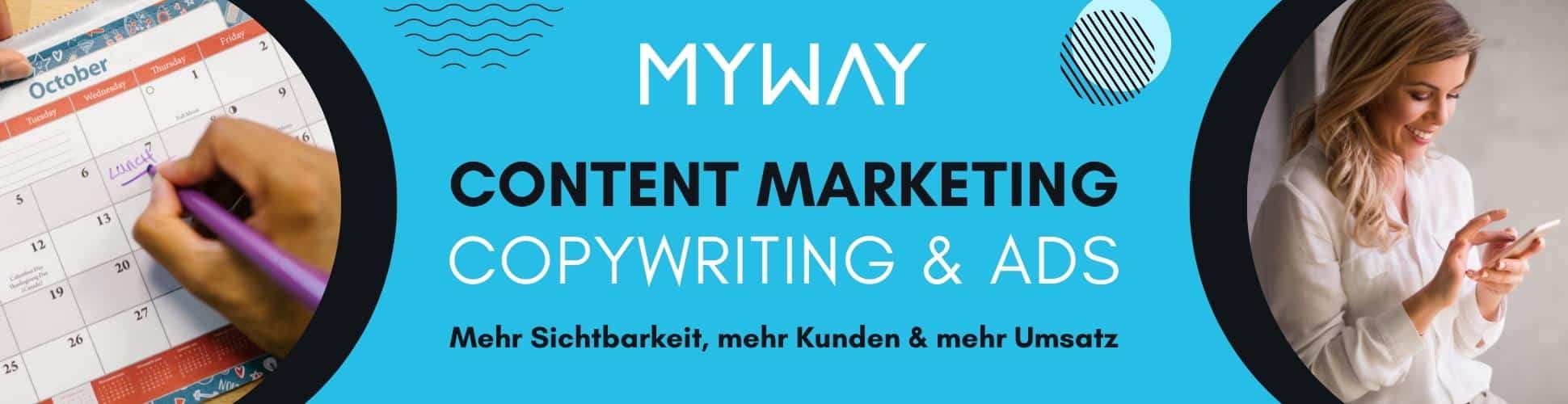 myway digital marketing pakete content marketing copywriting und werbeanzeigen
