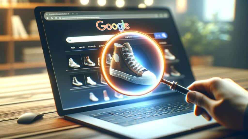 Circle to search von Google, MYWAY GmbH erstellt in Dall.e