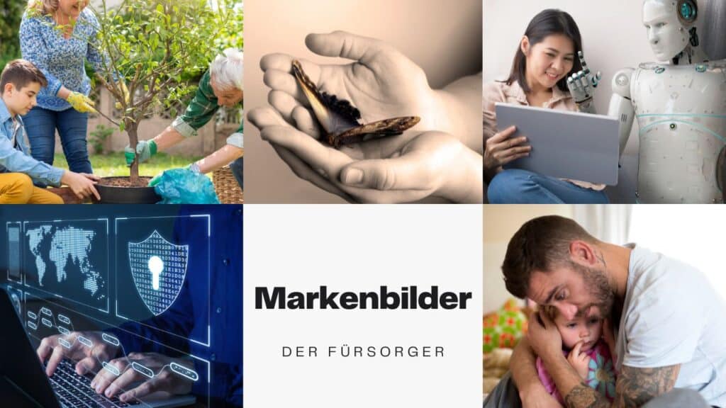 Markenbilder Fürsorger - Branding mit Archetypen