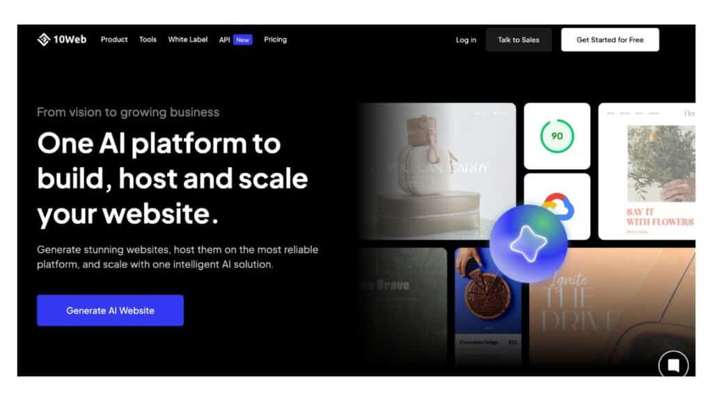 KI-Landingpages Sample 10Web
