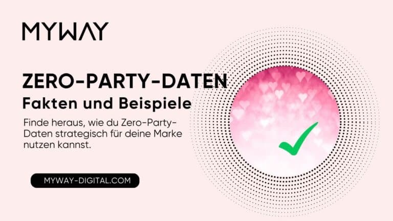 Zero-Party-Daten Cover Herz mit Häckchen