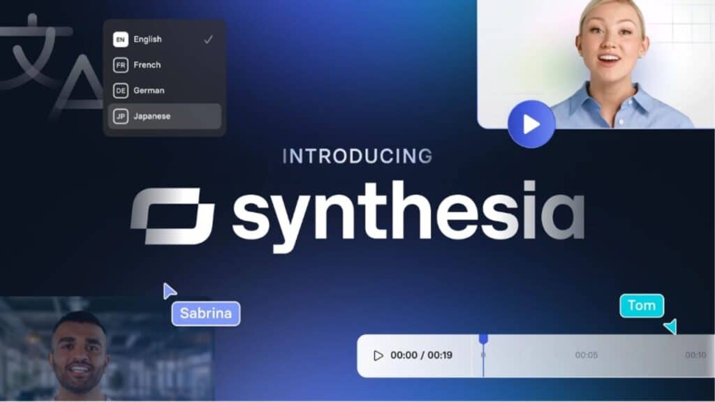 Beste KI-Videotools für YouTube Synthesia