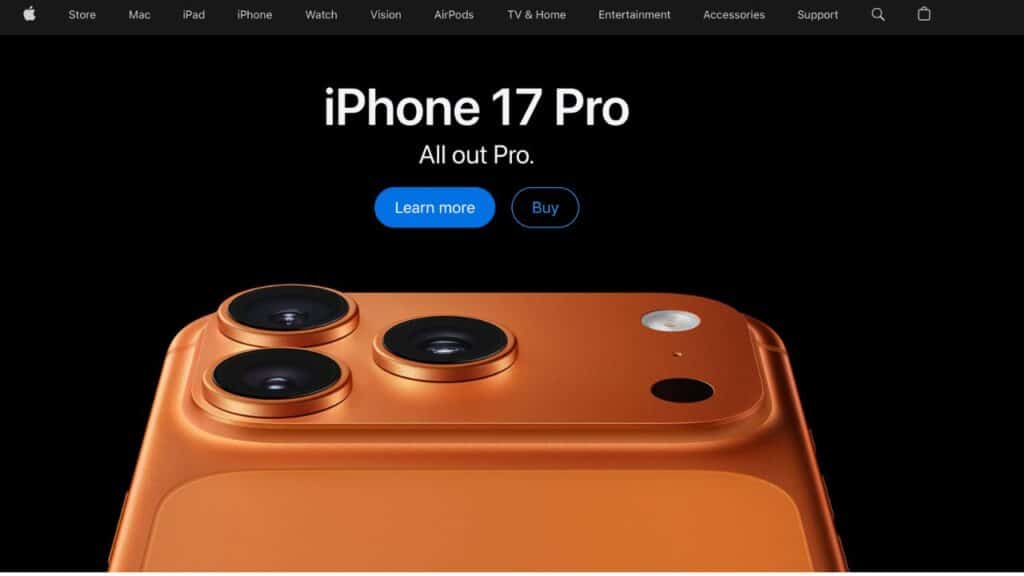 Webdesign Trends 2026 Apple Minimalismus