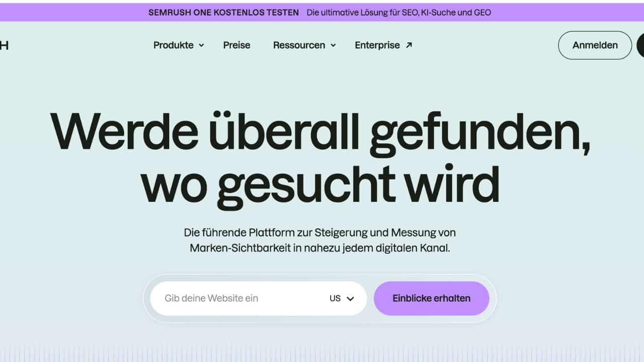 Sample Semrush- Click-Through-Landingpage